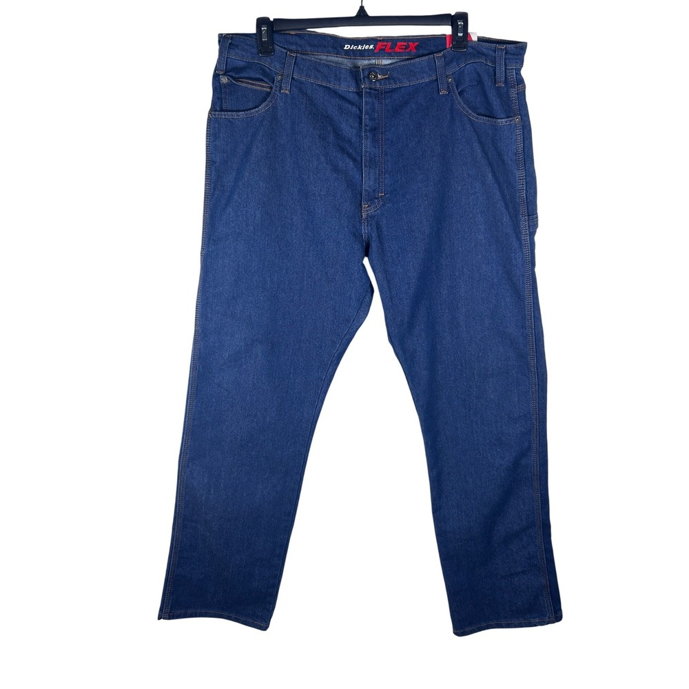 Dickies‎ Flex Carpenter Jeans Mens 40x30 Indigo Blue Denim Pants DP903SSL NWT